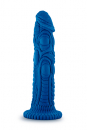 The Realm Draken Lock On Dildo, blue